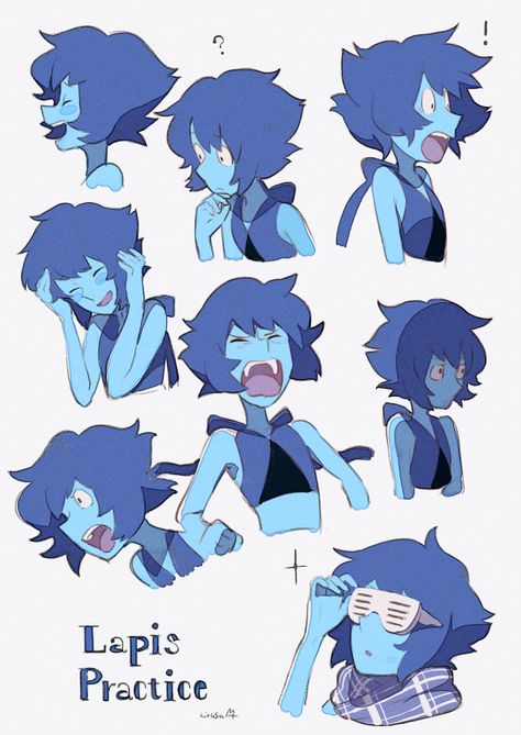 lapis Steven Universe Lapidot, Lapis Lazuli Steven Universe, Steven Universe Lapis, Lapis And Peridot, Steven Universe Drawing, Steven Universe Characters, Steven Universe Gem, Steven Universe Fanart, Universe Art