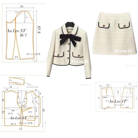 Clothing Pattern Design, Fashion Design Patterns, Kitchen Remodel Ideas, Fashion Sewing Tutorials, Jacket Pattern Sewing, Couture Sewing Techniques, Blouse Pattern Sewing, Sewing Design, Diy Sewing Clothes