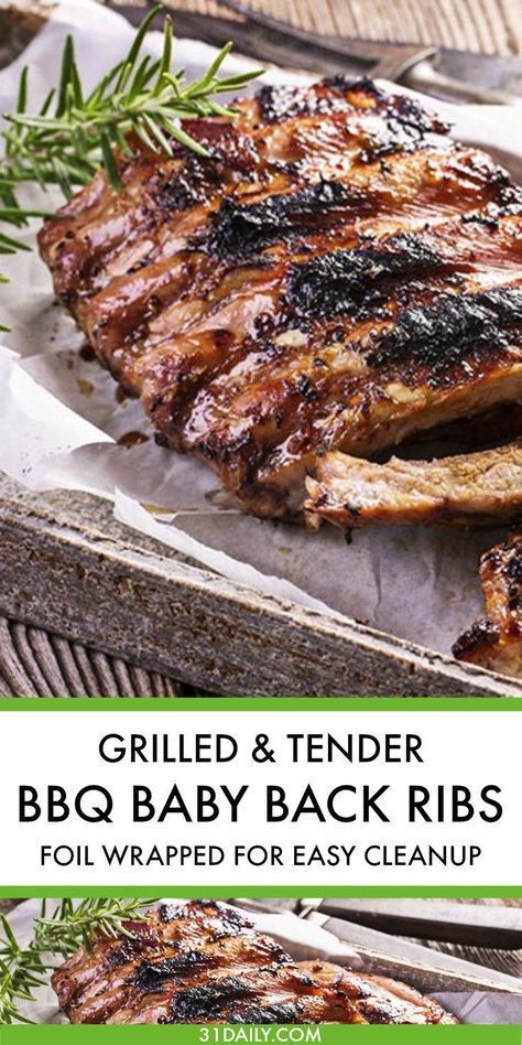 Barbeque Ribs, Grilled Baby Back Ribs, Grilled Ribs, Pork Dinners, Ribs Bbq, Bbq Baby Back Ribs, 31 Daily, Future Chef, Rib Rub