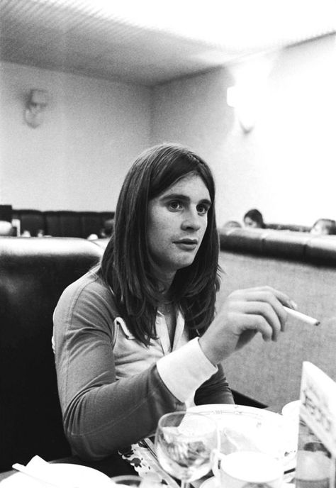 The Godfather of Heavy Metal: 20 Amazing Photos of a Very Young Looking Ozzy Osbourne in the Early 1970s ~ Vintage Everyday Ozzy Osbourne, Black Sabbath, Metal Band, Amazing Photos, Hair Short, The Godfather, Heavy Metal, 1970s