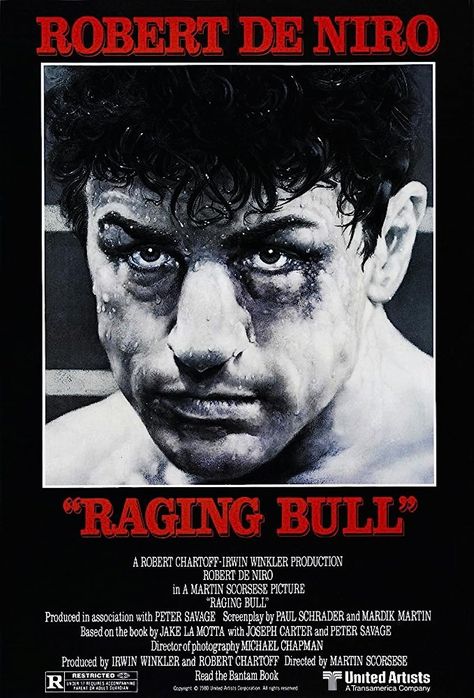 Raging Bull Poster, Sonny Corleone, Cathy Moriarty, 80s Movie Posters, Bob Fosse, Tennessee Williams, Septième Art, Sports Movie, Raging Bull