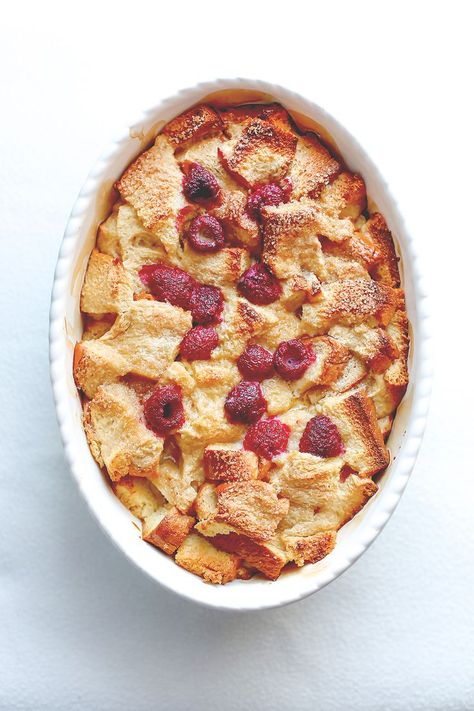 Brioche Pudding, Raspberry Bread Pudding, Chocolate Brioche, Delicious Family Meals, Bread And Butter Pudding, Brioche Bread, Chocolate Bread, White Chocolate Raspberry, Dinner Meals