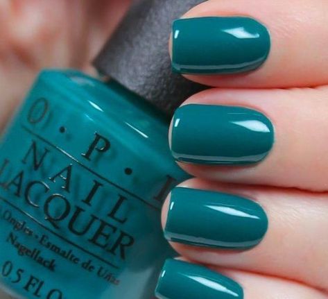 Turquoise Nail Ideas, Turquoise Nail Designs, Nail Polish Opi, Turquoise Nails, Makeup And Skincare, Opi Nail Polish, Colorful Nail Designs, Nail Designs Glitter, Hair Nails