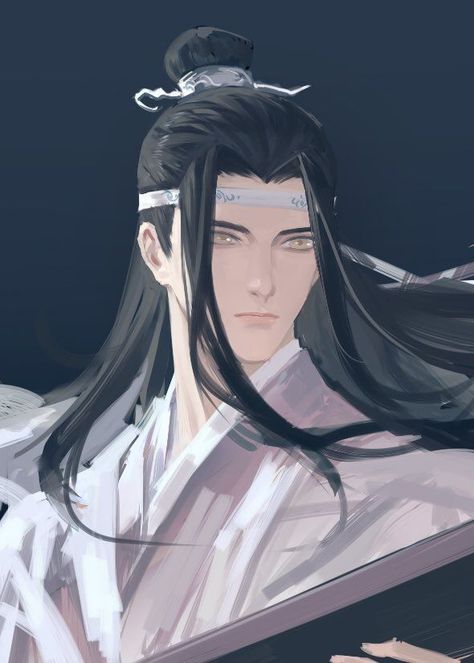 Lan Wangji Fanart, Lan Wanji, Lan Wangji, Cartoon Boy, The Grandmaster, Anime Love, Dream Life, Art Inspo, Cute Art