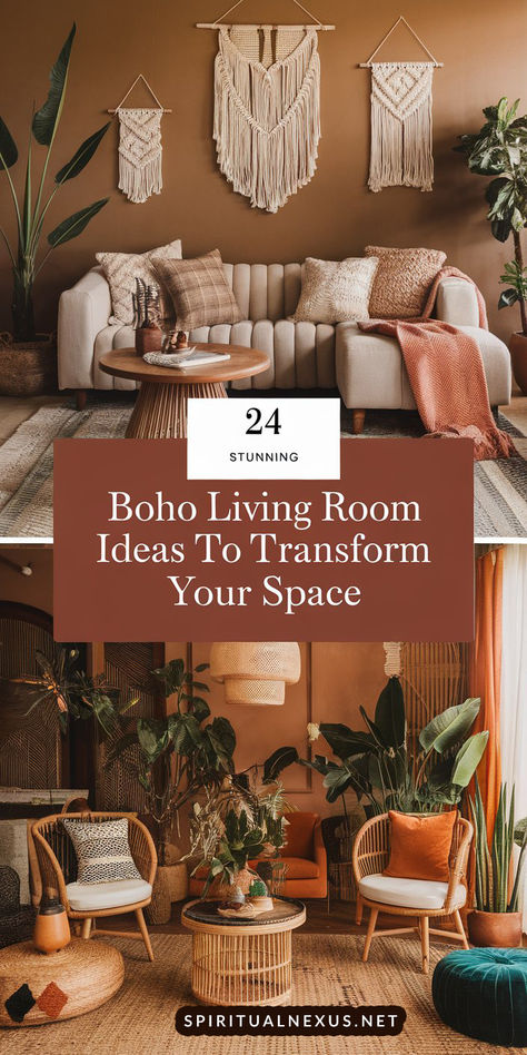 Create the ultimate boho living room with these 24 decor ideas! From boho chic accents to modern designs, these rooms offer endless inspiration for a cozy, stylish vibe. #LivingRoomDecor #BohemianStyle #HomeInspo Boho Living Room Decor Ideas, Boho Living Room Ideas, Desert Decor, Boho Chic Design, Modern Desert, Boho Living Room Decor, Boho Living Room, Living Room Decor Ideas, Boho Living