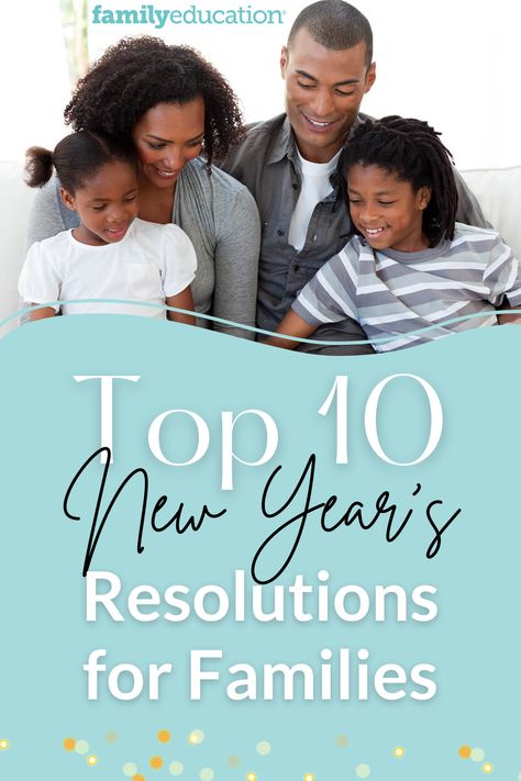 Individual resolutions are easy to give up on, because they're all about you in a world where you're focused on taking care of everyone else. So, moms and families, why not try making resolutions as a group this year? See the best New Year's resolutions to make as a family in the new year. They can be fun, painless, and are sure to benefit your entire household. #newyearresolutions Resolutions For Kids, Goals To Set, Toddler Discipline, New Year's Resolutions, Financial Times, Magic Words, Community Service, New Years Resolution, Family Traditions