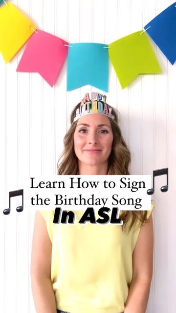 Deidra, Dacia, & Danicia on Instagram: "🎵 🥳 Do you have someone in your life who uses American Sign Language to communicate? Learn the birthday song in ASL to help their day be special! There are several variations of this song in ASL, but this is what we typically see in our region. Hope this helps y’all. Our hope is that those of you with family members or friends who are deaf (or use ASL to communicate) will send this video to anyone attending a birthday celebration in advance. That way Songs In Asl, Asl Songs, Asl Videos, Happy Birthday Sign, Happy Birthday Signs, Birthday Songs, American Sign Language, Hope Is, Birthday Sign