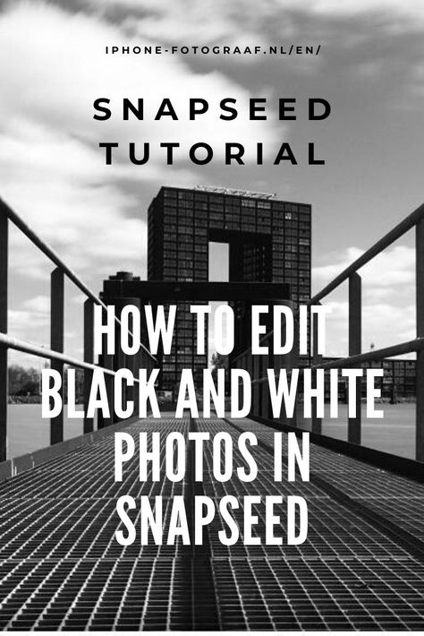 Do you also want to take beautiful atmospheric black and white photos? Then read further in this Snapseed tutorial how you can use the black and white filters and presets. #snapseed #photoediting Letter Art Photography, Black And White Filter, Snapseed Tutorial, Photos On Iphone, Photography Topics, White Filter, Letter Photography, Photography Editing Apps, Camera Tips