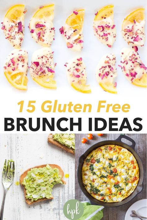 Try these 15 Gluten Free Brunch Ideas for your next party! Or use these recipes to revamp your normal weekend menu. There are desserts and cheese boards, drink options, and recipes to make ahead or easy ones for the morning of. Throwing a brunch can be lots of fun, but stressful at the same time....Read More » Gluten Free Brunch Ideas, Gluten Free Brunch Recipes, Gluten Free Brunch, Gluten Free Easter, Make Ahead Brunch, Pan Kitchen, Pan Sin Gluten, Fall Brunch, Wake Ideas