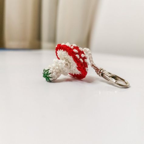 Crochet Mushrooms, Mushroom Amanita, Crochet Scarf Diagram, Mushroom Keychain, Moss Rug, Magical Mushroom, Amanita Muscaria, Fly Agaric, Mushroom Pendant