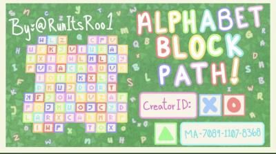 Acnh Alphabet Design Code, Acnh Rainbow Brick Path, Acnh Paths Designs Kidcore, Kidcore Acnh Path Codes, Acnh Road Design Code Kidcore, Animal Crossing Kidcore Codes Path, Acnh Kidcore Path, Rainbow Island, Path Edging