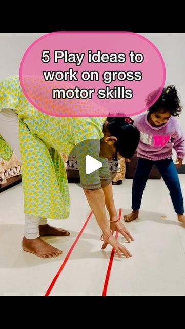 Gross Motor Activity For Kindergarten, Age 3 Activities, Gross Motor For Toddlers, Sensorial Montessori Activities, Finemotorskills Activities, Gross Motor Skills For Toddlers, Gross Motor Skills For Preschoolers, Motor Skills Activities For Preschoolers, Gross Motor Skills Activities