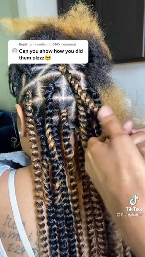 Hairstyle Video, Twisted Hair, Big Box Braids Hairstyles, Twist Braid, African Hair Braiding Styles, Box Braids Hairstyles For Black Women, Braids Hairstyles Pictures, Braided Cornrow Hairstyles, Twist Styles