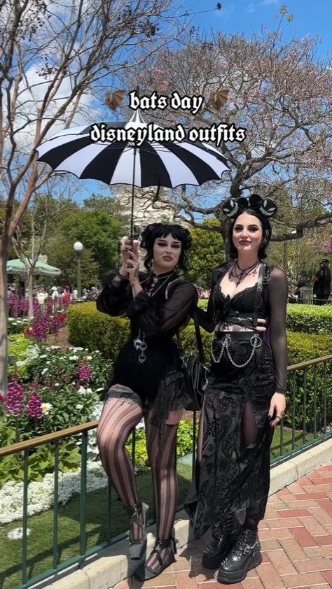 All Posts • Instagram Gothic Disney Outfit, Goth Disney Outfits, Gothic Disney, Goth Disney, Disneyland Outfits, Disney Outfit, Day Outfits, Goth Aesthetic, Goth Outfits