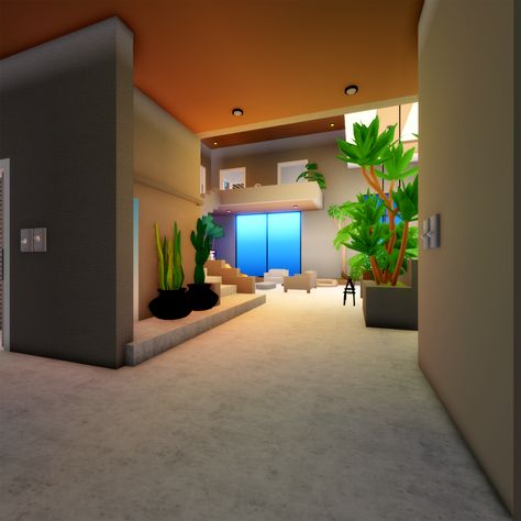 Club Roblox House, Medium Apartment, Club Roblox House Ideas, Roblox House Ideas, House Club, Roblox House, Small House Interior, Family House, Club House