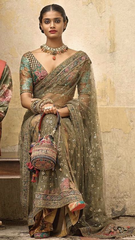 Sabyasachi Collection, Sabyasachi Sarees, Sari Dress, Salwar Kamiz, Indian Couture, Stylish Sarees, Indian Sari, Indian Attire, Manish