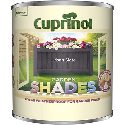 Cuprinol Urban Slate, Terracotta Brick, Cuprinol Garden Shades, Decking Oil, Slate Garden, Garden Wood, Garden In The Woods, Ben And Jerrys Ice Cream, Beautiful Colours