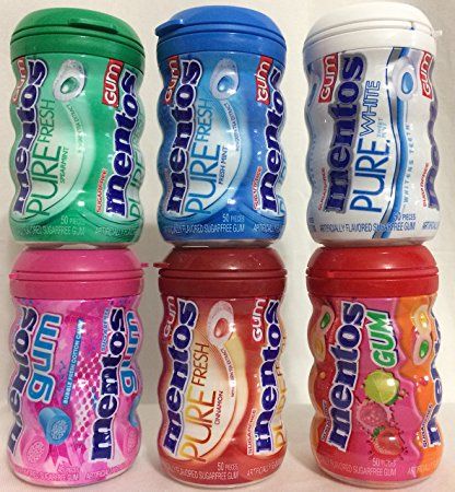 Gum Collection, Mentos Gum, Chocolate Candy Brands, Gum Flavors, Sweet Mint, Healthy Skin Tips, Dream Gift, Chewing Gum, Red Fruit