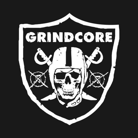 Grindcore Logo, Deathcore Wallpaper, Gg Allin Tattoo, Raiders Design, Punk Logos, Gg Allin, Art Zine, Band Patches, Crust Punk