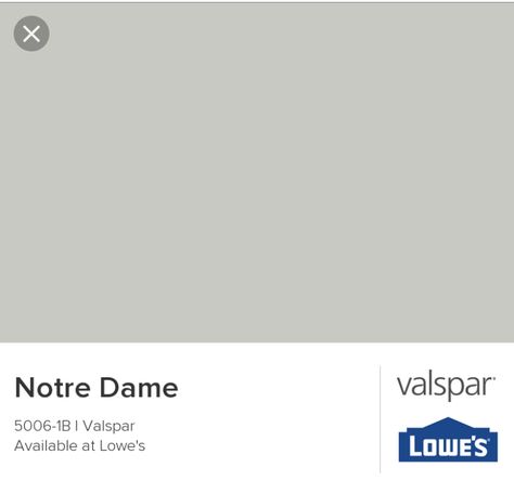 Notre Dame. Valspar. Notre Dame Paint Color, Valspar Notre Dame, Stone Colour Paint, Contemporary Powder Room, Valspar Paint Colors, Valspar Paint, Day Room, Kitchen Help, Heart Pine