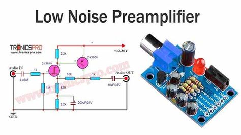 Preamplifier Circuit Diagram Low Noise DIY Pre Amplifier Circuit Diagram, Preamplifier Circuit Diagram, Amplifier Circuit Diagram, Electronics Projects For Beginners, Battery Charger Circuit, Basic Electronic Circuits, Digital Electronics, Hifi Amplifier, Electronic Circuit Design