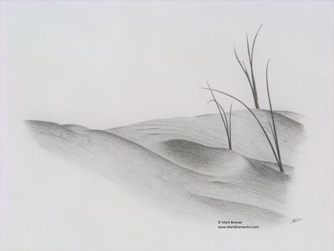 Sand Dune Drawing, Dune Drawing, Drawing Pencil, Sand Dunes, Pencil Drawing, Pencil Drawings, Antonio Mora Artwork, Pencil, Abstract Artwork