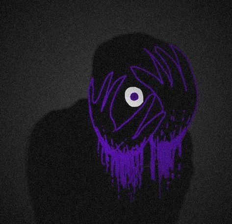 Faith The Unholy Trinity Pfp, Eyes Everywhere, Drawing Pfp, Art Scary, Arte Peculiar, Trash Art, Dark Purple Aesthetic, Purple Art, Picture Icon