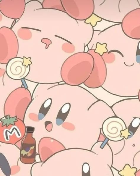 Who loves Kirby Pink White Room, Kirby Video, Pink Demon, Kirby Cute, Cute Home Screen, Kirby Memes, Cute Kirby, Kirby And Friends, Cute Home Screen Wallpaper