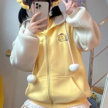 Sanrio Outfits, Sanrio Clothes, Cute Kawaii Outfits, Yellow Aesthetic Pastel, Yellow Clothes, Yellow Outfit, Pink Outfits, Really Cute Outfits, Kawaii Clothes