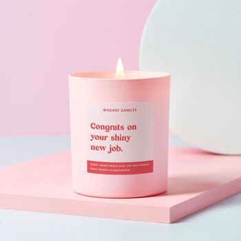 Online Gift Shop UK | Unique & Personalised Gifts | notonthehighstreet.com Candles Business, Funny 50th Birthday Gifts, Clear Candle, Boho Candle, Candle Reading, Clear Candles, Candle Photography, 30th Birthday Funny, Funny Candle