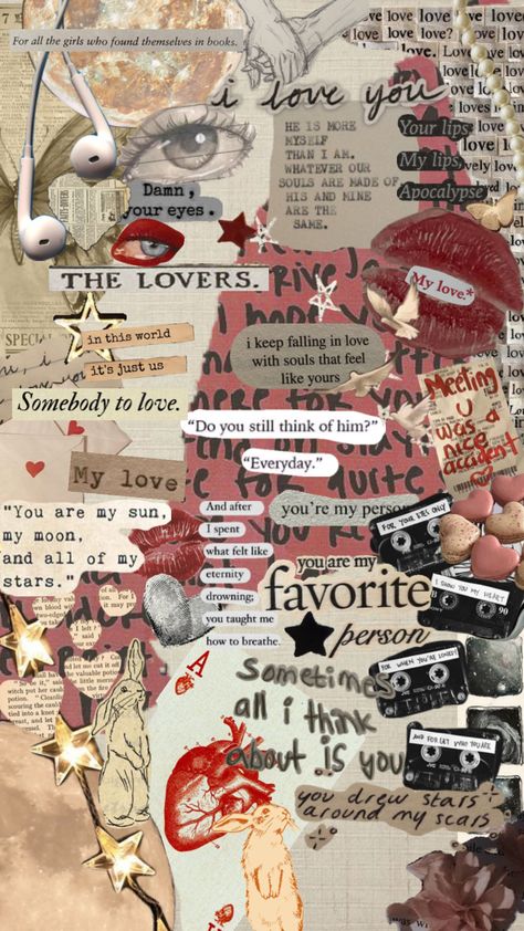 Love Collage Wallpaper, Hopeless Romantic Aesthetic Wallpaper, Romantic Aesthetic Wallpaper, Hopeless Romantic Aesthetic, Aesthetic Love Quotes, Lovecore Aesthetic, Romantic Aesthetic, Love Collage, Crushing On Someone