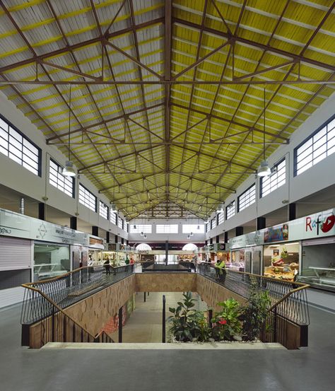 Public Market Design Architecture, Hangar Architecture, Social Housing Architecture, Modern Market, Galleries Architecture, Retail Architecture, Renovation Architecture, Food Park, Public Architecture