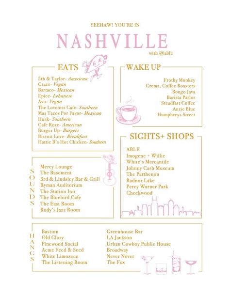 Bachlorette Itenary Nashville, Nashville Bachelorette Activities, Nashville Girls Trip Itinerary, Bachelorette Itinerary Nashville, Nashville Itinerary Bachelorette Weekend, Nashville Checklist, Nashville Bachelorette Itinerary, Nashville Bachelorette Party Itinerary, Nashville Birthday Weekend