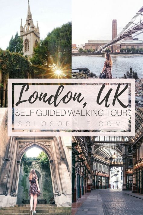 Here's a completely free Self Guided London Walking Tour on foot. In it, you'll find must-see history and culture sites that are well worth a visit in London, England. London Walking Tours, Travel London, Travel Guide London, Paris Travel Guide, Voyage Europe, Visit London, London Eye, Europe Travel Tips, England Travel