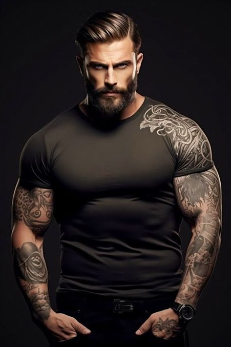 Navy Seals Men, Coke Sprouse, Suzanne Wright, Beards Styles, Contemporary Tattoo, Rose Glasses, Burly Men, Design Tattoos, Dark Books