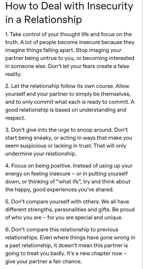 how to deal with insecurity in a relationship Complementing Someone, How To Deal With Insecurity In A Relationship, Dealing With Insecurities, Can You Be My Girlfriend, How To Deal With Insecurities, Things I Find Attractive, Relationship Insecurities, Relationship Insecurity, Dealing With Insecurity