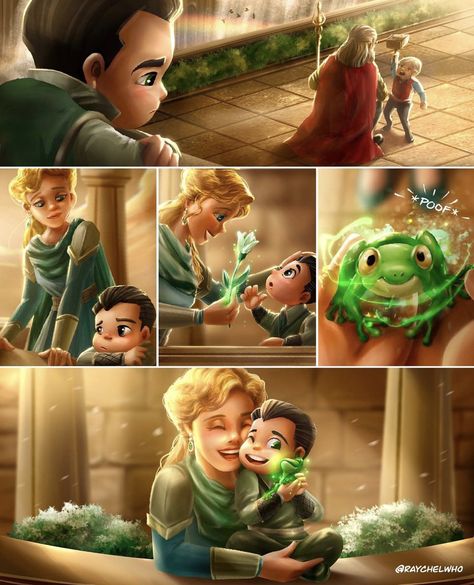 Frigga And Loki Fanart, Loki And Frigga Fan Art, Frigga And Loki, Frigga Marvel, Loki Frigga, Loki And Frigga, Avengers Fan Art, Marvel Fanart, Thor X Loki