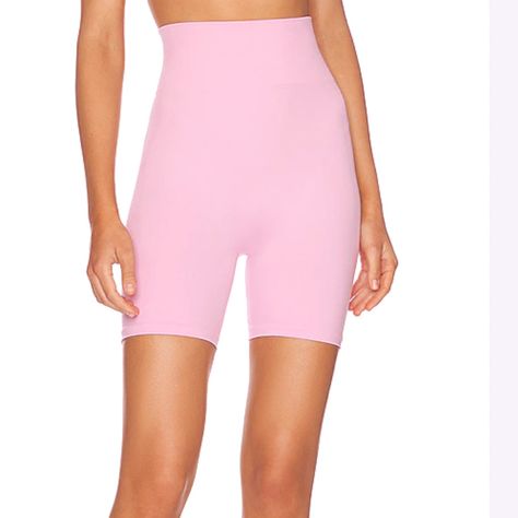 92% Nylon, 8% Spandex Made In China Machine Wash Pull-On Styling With Wide Stretch Waistband Ribbed Sides Shorts Biker, Plaid Skort, We Wore What, Athleisure Women, Pink Lilac, Crochet Shirt, Lilac Color, Active Wear Shorts, Pink Shorts