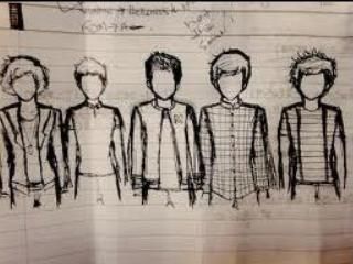 Boy Cartoon Drawing, Baby Boy Cartoon, Army Love Photography, One Direction Cartoons, Zayn One Direction, One Direction Drawings, One Direction Preferences, One Direction Art, One Direction Facts