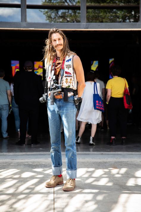 See the Best Street Style from Marfa Myths 2019 | Vogue Texas Street Style, Mexican Summer, Online Ceramics, Winter's Tale, The Best Street Style, Best Street Style, Wrangler Jeans, Cool Street Fashion, Ballroom