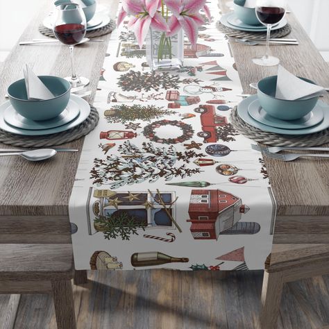 Quilted table runners christmas