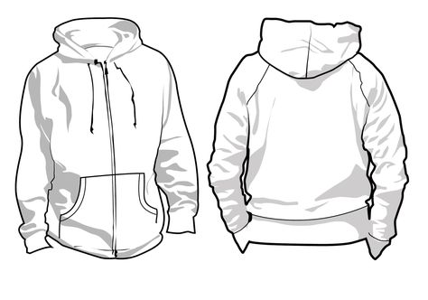 HOODIES Hoodie Illustration, Jacket Drawing, Hipster Drawings, Back Drawing, 심플한 그림, Hoodie Drawing, Clothing Sketches, Air Bender, Graffiti Cartoons