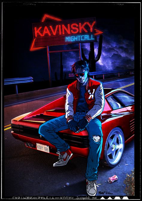 neon lights, nike dunks, varsity jacket, my favorite car and a dope song. sheesh. Synthwave Art, Vaporwave Wallpaper, Neon Noir, Retro Artwork, New Retro Wave, Arte Cyberpunk, Vaporwave Aesthetic, Retro Waves, Ex Machina