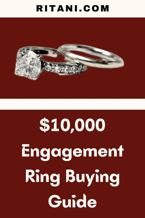 $10,000 Engagement Ring Buying Guide 10 000 Engagement Ring, Ritani Engagement Rings, Buying Guide, A Thing, Diamond Rings, Diamond Jewelry, Engagement Ring, The Past, Fine Jewelry