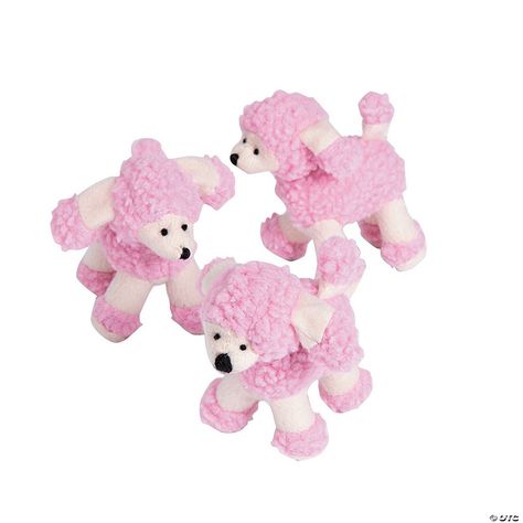 Poodle Stuffed Animal, Poodle Party, Fancy Nancy Party, Paris Birthday Parties, French Poodle, Paris Theme Party, Paris Birthday, Pink Puppy, Pink Poodle