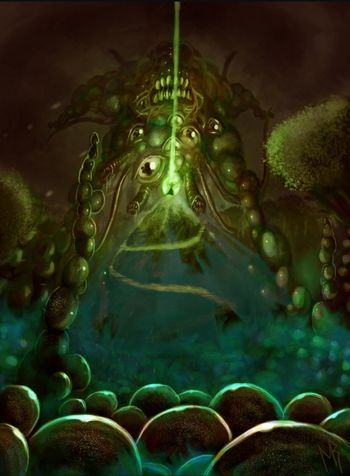 Yog-Sothoth | The H.P. Lovecraft Wiki | FANDOM powered by Wikia Lovecraft Monsters, Yog Sothoth, Lovecraft Cthulhu, Weird Fiction, Lovecraftian Horror, Hp Lovecraft, Eldritch Horror, Cthulhu Mythos, Cosmic Horror