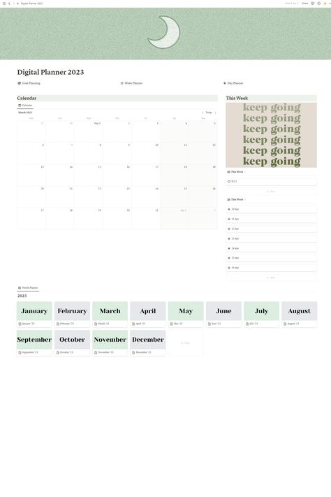 Notion Schedule, Notion To Do List, Taking Control Of Your Life, Productivity Organization, Digital Planner Template, Template Green, Digital Daily Planner, Plan Your Day, Notion Templates