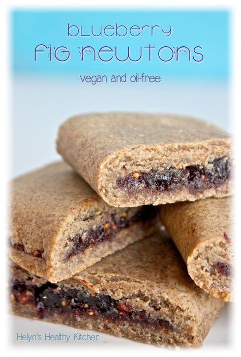 Blueberry Fig Bars, Fig Bars Recipe, Fig Newton Recipe, Fig Rolls, Blueberry Bars, Fig Newtons, Fig Bars, Vegan Gluten Free Desserts, Paleo Cookies