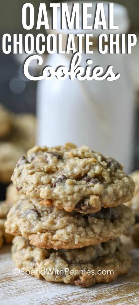 Best Oatmeal Chocolate Chip Cookies, Chocolate Chip Cookies Recipes, The Best Oatmeal, Oatmeal Chocolate Chip Cookie Recipe, Cookie Recipes Unique, Oatmeal Chocolate Chip, Oreo Recipes, Oatmeal Chocolate, Chocolate Cookie Recipes