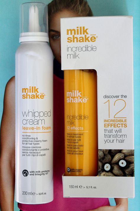 Milkshake Hair - Best products for soft hair http://www.xameliax.com/super-soft-locks-with-pureology-and-milkshake/ Products For Soft Hair, Milkshake Hair Color, Milkshake Shampoo, Soft Locks, Milkshake Hair, Smokey Eye Makeup Steps, Milkshake Hair Products, Professional Hair Products, Breaking Stereotypes